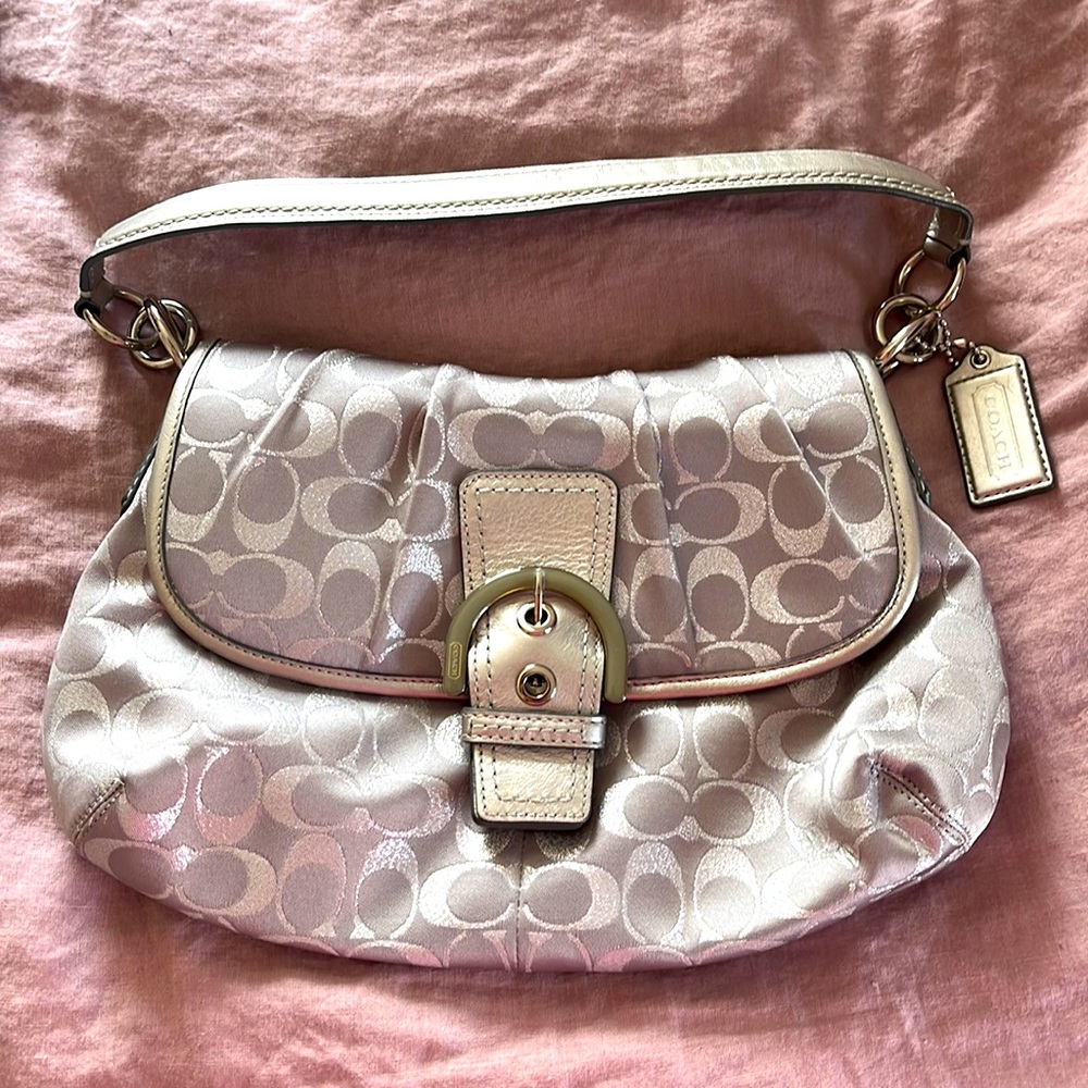 ⭐️Coach⭐️ Gray & Silver Bag